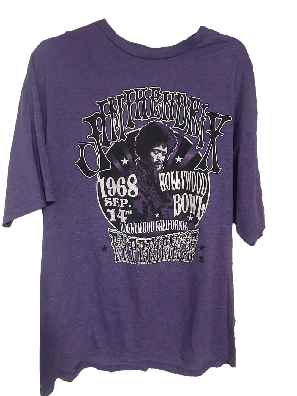 Jimi Hendrix Experience t-shirt purple XXL